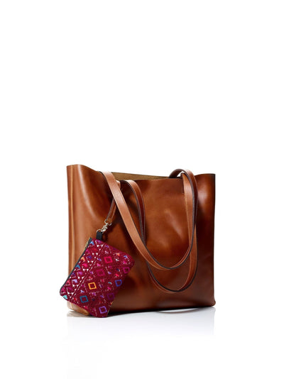 Catrinka Tote Paulina Classic Leather Tote