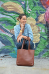 Catrinka Tote Paulina Classic Leather Tote
