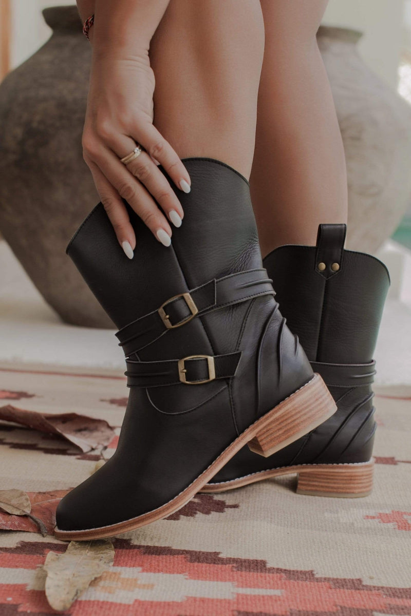 ELF Barcelona Leather Boots
