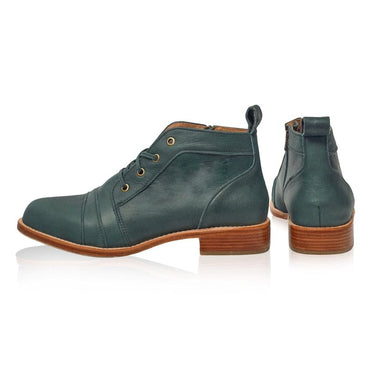 ELF Passage Lace Up Boots Emerald / 4