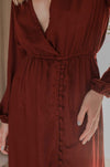 ELF Greta Long Sleeve Midi Dress