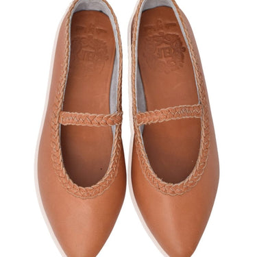 ELF Amara Ballet Flats Dark Tan / 5