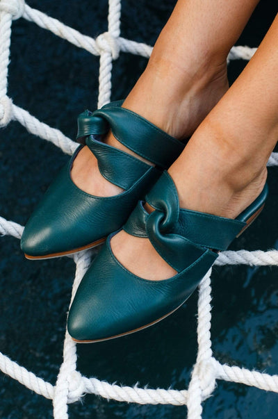 ELF Taj Mahal Pointy Toe Mules
