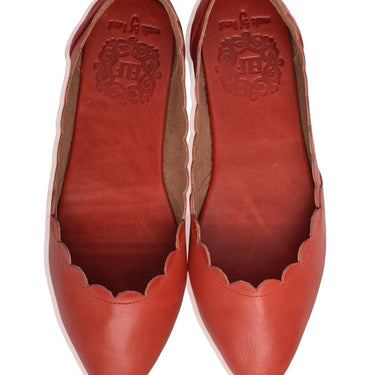 ELF Valentina Leather Ballet Flats