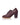 ELF Ange Leather Heel Booties Dark Brown / 4