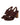 ELF Crystal Glow Leather Heels Vintage Brown / 5
