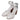 ELF Flamingo Leather Heels in White