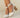 ELF Flamingo Leather Heels in White