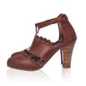 ELF Incognito Leather Heels Vintage Brown / 4