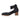 ELF Lily Valley Leather Heels Black / 5