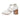 ELF Serenity Leather Heels Pure White / 5