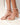 ELF Candy Round Heel Sandals in Vintage Beige