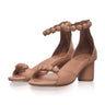 ELF Candy Round Heel Sandals in Vintage Camel Vintage Beige / 5