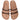 ELF Castaway Leather Slides Vintage Beige / Brown Stripe / 5