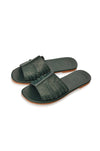 ELF Dolce Vita Slide Shoes Emerald / 5