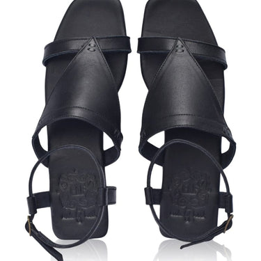 ELF Kanvaz Ankle Strap Sandals in Mint Black / 5