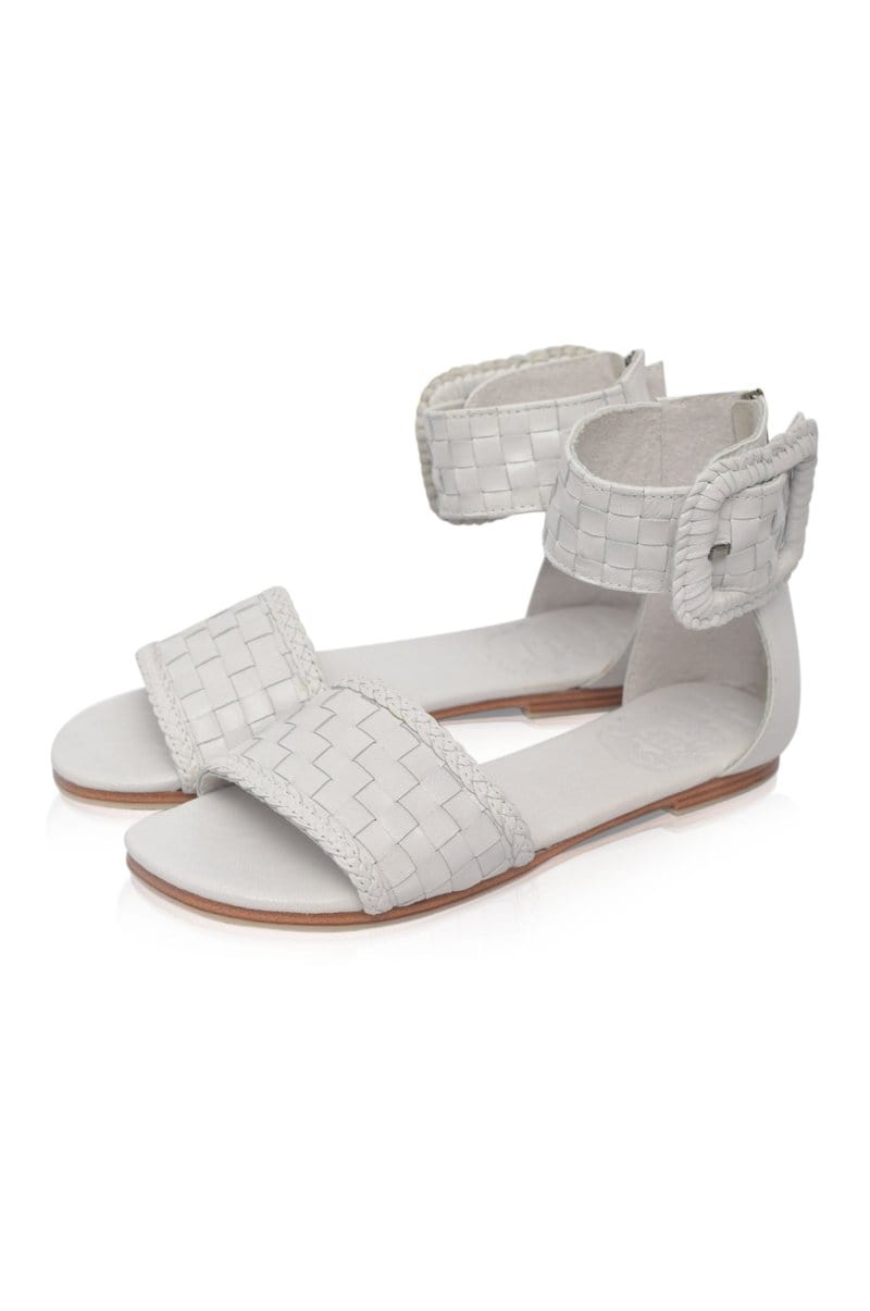 ELF Madagascar Woven Leather Sandals by ELF