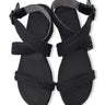 ELF Orra Greek Leather Sandals Black / 5