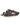 ELF Orra Greek Leather Sandals Dark Brown / 5