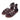 ELF Rimini Boho Leather Sandals in Dark Brown