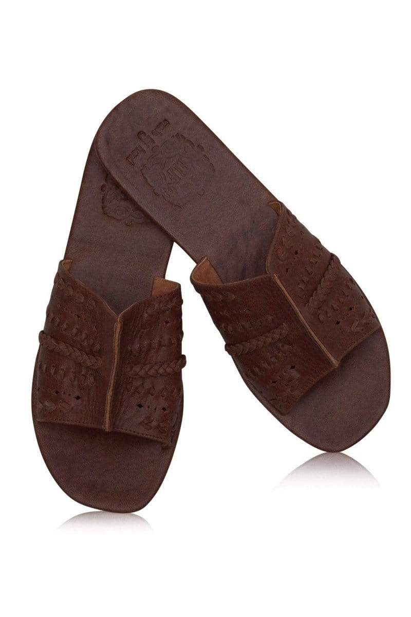 ELF Dolce Vita Slide Shoes Vintage Brown / 5