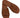 ELF Dolce Vita Slide Shoes Dark Tan / 5