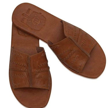 ELF Dolce Vita Slide Shoes Dark Tan / 5