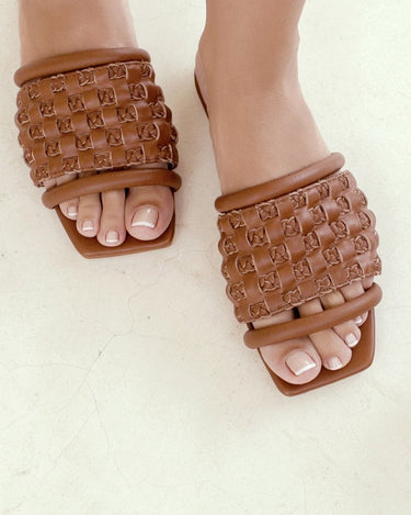 ELF Majorca Leather Slides