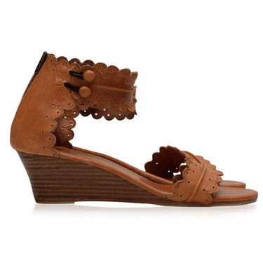 ELF Magdalena Wedges Vintage Tan / 5