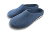 Kyrgies Women's All Natural Molded Sole with Low Back in Navy