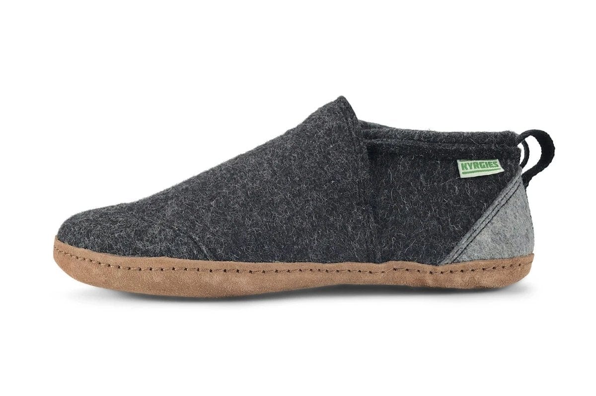 Kyrgies Women's All Natural Tengries House Shoes in Charcoal