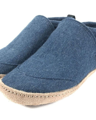Kyrgies Women's All Natural Tengries House Shoes in Heathered Navy