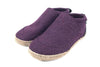 Kyrgies Women's All Natural Tengries House Shoes in Plum