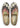 Artemis Design Co. Men's Loafers embody timeless sophistication with a vibrant color combination of red, white, black, green, and blue. Crafted with meticulous attention to detail, these loafers seamlessly blend classic style with contemporary flair. Perfect for both casual and semi-formal occasions, they add a pop of personality to any ensemble. (Front View)