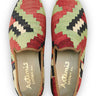 Artemis Design Co. Men's Loafers combine a sleek aesthetic with a dynamic color palette, featuring shades of black, orange, brown, grey, white, and red. These sophisticated loafers exude contemporary style and versatility, perfect for any occasion. Crafted with precision and attention to detail, they offer both comfort and sophistication in every step. Whether paired with casual or formal attire, Artemis Design Co. Men's Loafers are the epitome of refined fashion for the modern gentleman. (Front View)