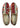 Artemis Shoes presents its men's loafers with a captivating color combination. The sleek black exudes timeless elegance, while the vibrant red adds a bold and confident touch. The blue hue offers a classic and versatile element, complemented by the energetic orange for a pop of color. The grey adds a sophisticated and understated charm, while the peach offers a subtle warmth. Finally, the green injects a nature-inspired and refreshing accent. (Front View)