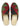 The Artemis Men's Slippers feature an intriguing color combination of moss green, maroon, black, red, orange, and brown. These slippers offer a mix of earthy and vibrant tones, creating a stylish and eye-catching look. Whether you're unwinding at home or stepping out for a casual outing, these slippers are the perfect choice. (Front View)