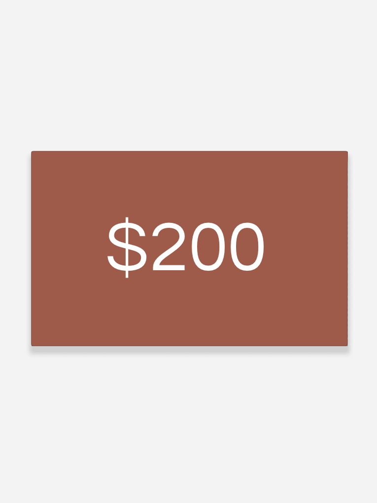 Ocelot Market Gift Card $200 Gift Card