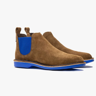 Veldskoen Shoes Men's Chelsea Blue